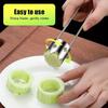 Pepper Corer Color Pepper Core Knife Stainless Steel  Seed Removing Tool Portable Kitchen Utensil Fruit Vegetable Coring Tool