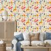 Joyful Forest Animals Wallpaper for Living Room and Bedroom 50x1000