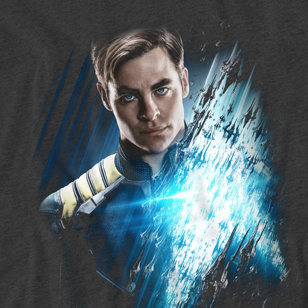 Star Trek Beyond Unisex Adult Captain Kirk Poster T-Shirt