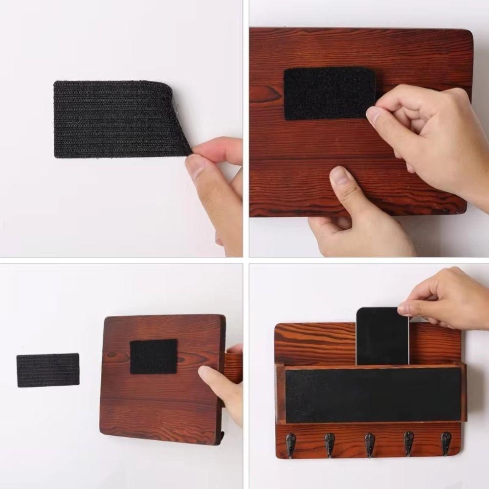Sticky Backing Adhesive Fastener Patch Peel And Paste Double-Sided Sticker Trunk Mat Fixing