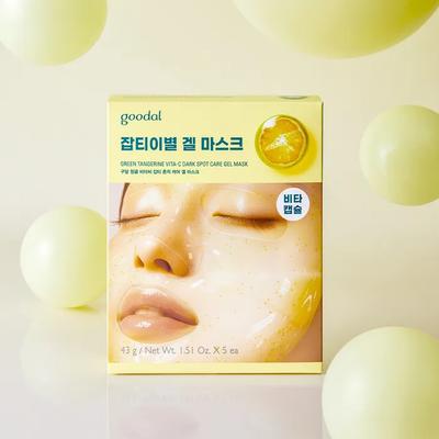 [NEW] Gudal Green Tangerine Vita C Spot Care Gel Mask Planning Set of 5