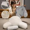 Ice Bean Hamster Figure Eight Backrest Cushion for Home & Office