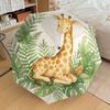 1 pièce Parapluie Plante Girafe-8 baleines Renforcé Portable Pliant Voyage Convient à Toutes les Saisons Extérieur Usage Quotidien-Z0470