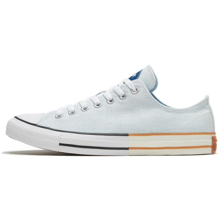 

Converse Chuck Taylor All Star Круглый Носок На Шнуровке Прочные Дышащие Низкие Кеды Унисекс Агатово-синий 167664C 42.5