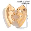 Trendy Alloy Studs Earrings with Distinctive Geometric Pattern Perfect for Women Who Love Statement Jewelry