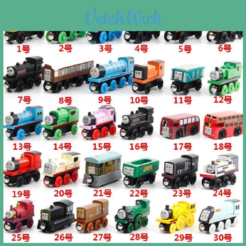 Thomas Train Car Tender Wooden Magnetic Railway Toy Truck Kids Gift Set
