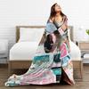 TSITP Plush Blanket Students The Summer I Turned Pretty Flannel Throw Blanket For Living Room Warm Soft Quality Bedspread