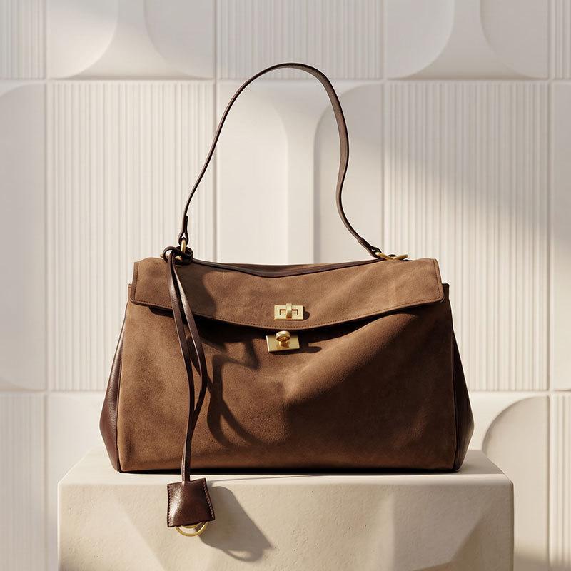 Īstas ādas atslēgu piekariņa crossbody soma