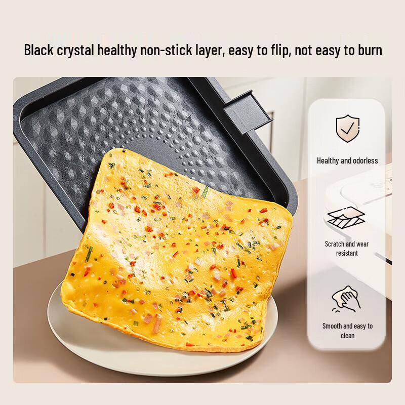 Bear Multifunctional Double-Sided Electric Griddle CN plug (adapter included)