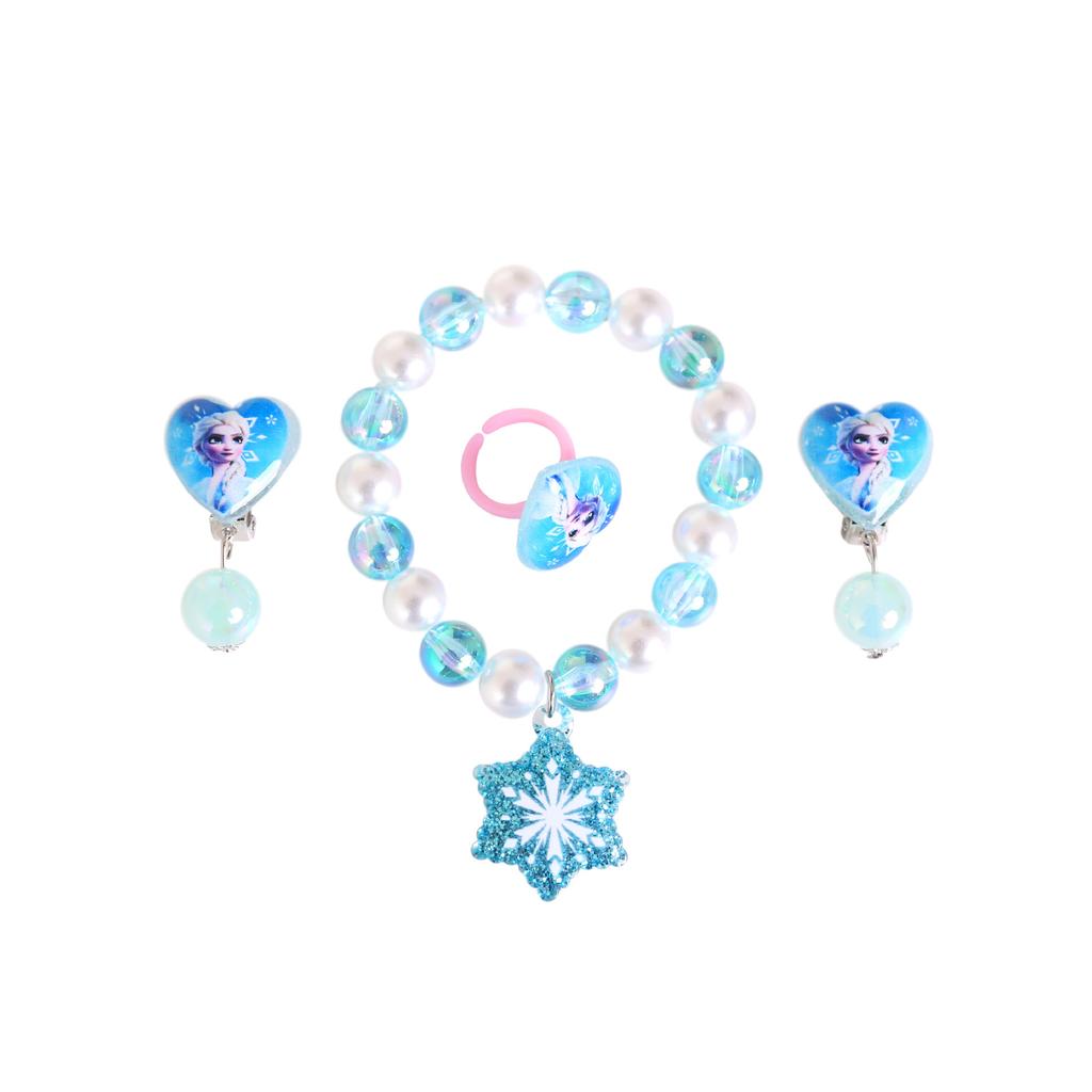 Cross-border foreign trade Ice and Snow Queen dress Fluffy yarn dress with cape Frozen Princess Elsa dress