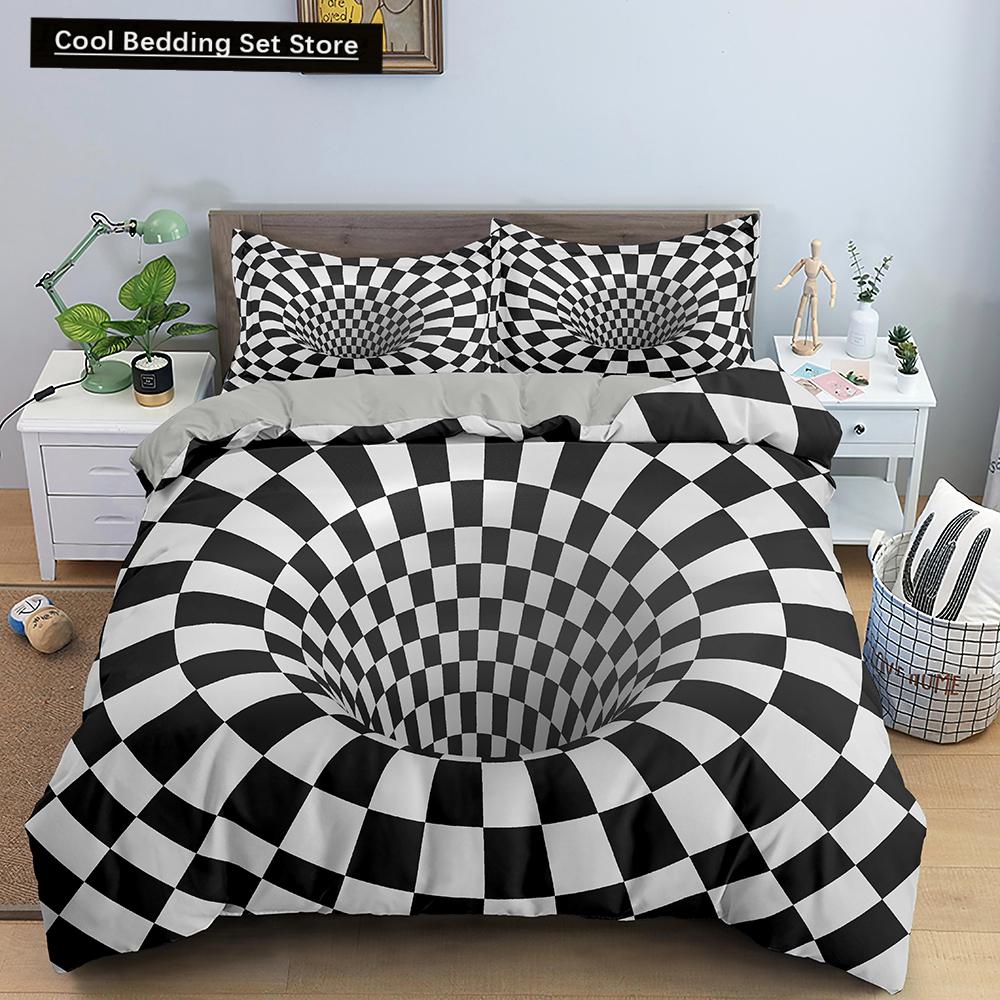 3D Galaxy Duvet Cover King Double Twin Queen Full 2/3pcs Bedding Set Universe Outer Space Themed Starry Polyester Quilt Cover