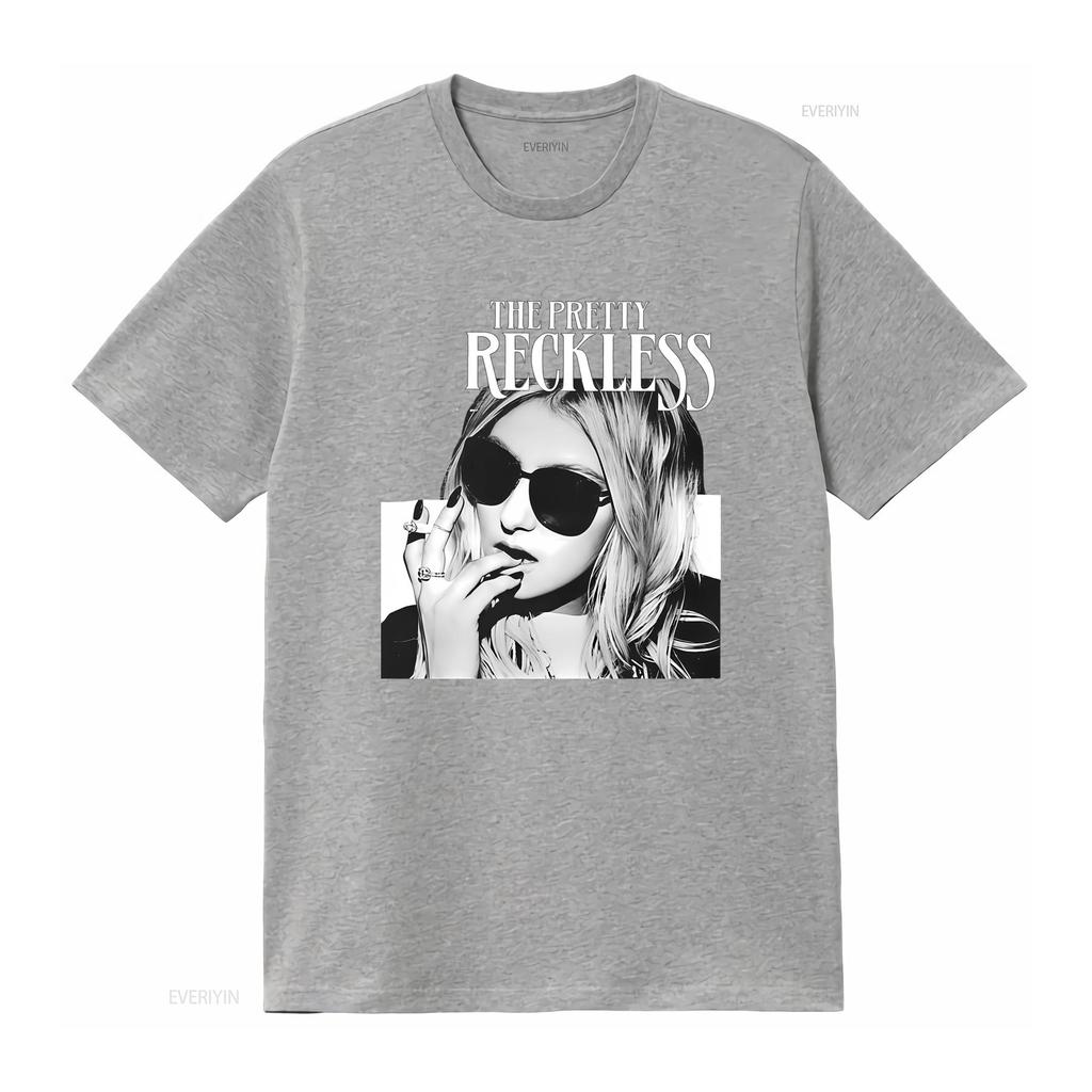 Stylish The Pretty Reckless Band T Shirt Available in Black Sizes S 2345XL vintage Washed homme designer clothes Slightly