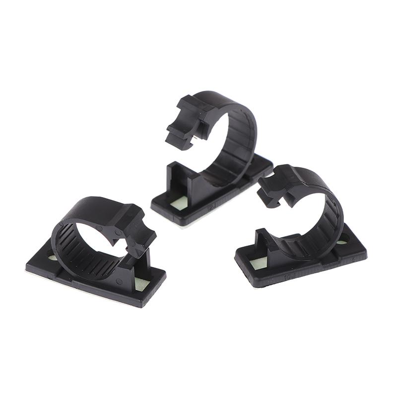 20 Peças Clipes Organizadores de Cabos Autoadesivos Suporte de Fios para Gerenciamento Enrolador de USB Grampo de Fio para Mesa Ajustável Ly-4/6/8/10/11/12