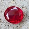 50.00 Ct Natural Mozambique Red Ruby Oval Cut Certified Loose Gemstone