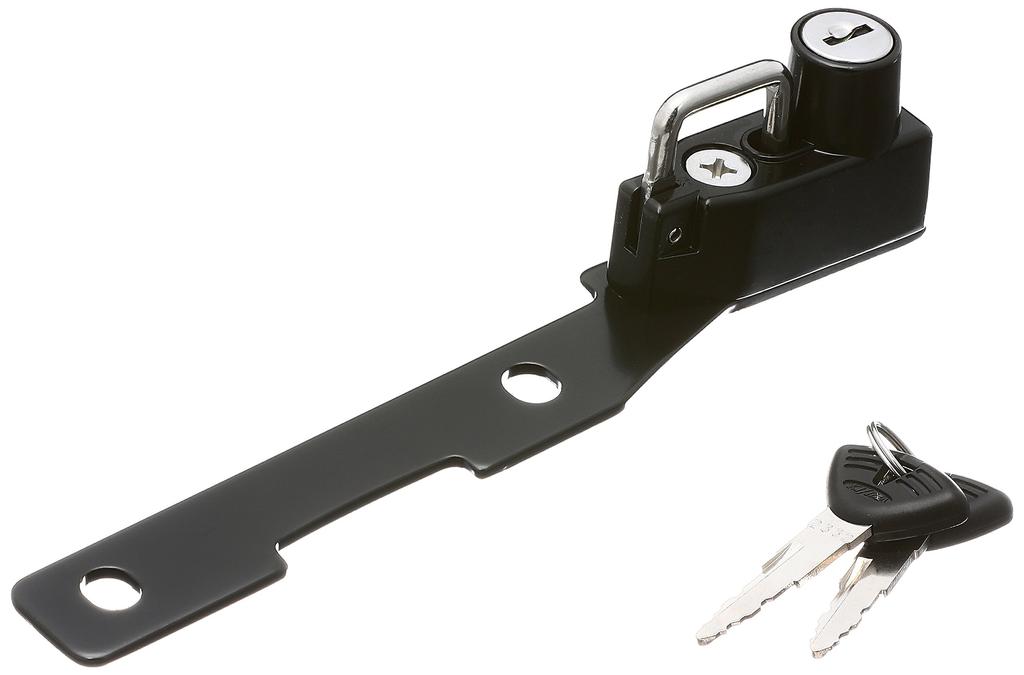 Kijima Motorcycle Bike Parts Helmet Lock Ninja250 Black ('13-'14)/Z250 303-1540