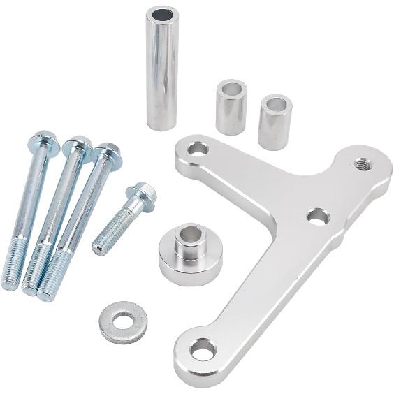 Areyourshop Aluminum Alternator Bracket 551667-2 for Camaro LS1 (GTO any year) crank pulley (BAL200), For Corvette/CTSV 2010 +, For LSX LS3 LS2 LQ4