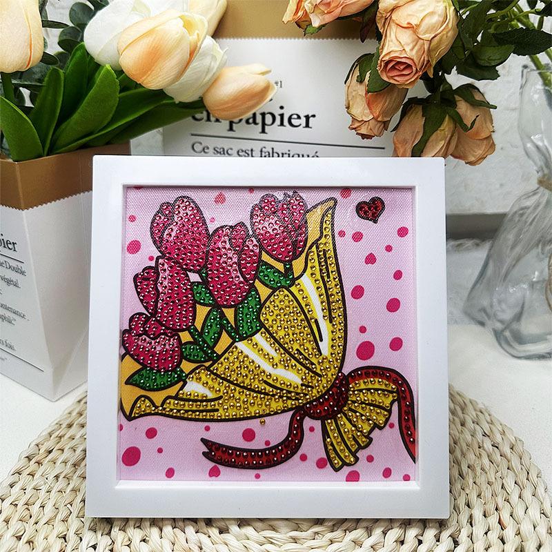 Children'S Diamond Painting Handmade Diy Masonry Painting Cartoon Diamond Sticker Bedroom Living Room Decorative Painting Photo Frame