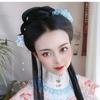 Bridal Tassel For Girls Flower Women Hair Sticks Chinese Hair Fork Korean Hanfu Hairpins Hair Clip