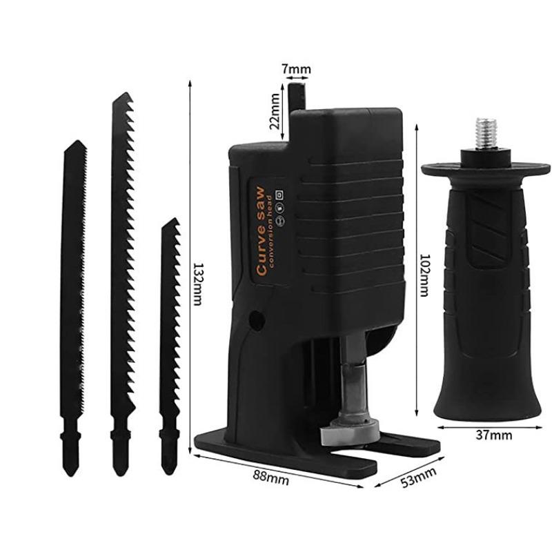 Handheld Electric Drill To Electric Saw Household Reciprocating Saw Small-scale Carpenter's Handheld Electric Tool Accessory Set