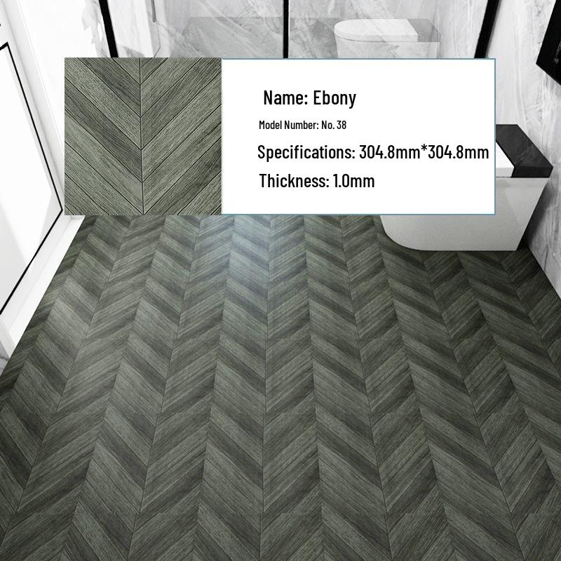 PVC Self-Adhesive Waterproof Stone Plastic Floor Sticker for Bathroom and Kitchen