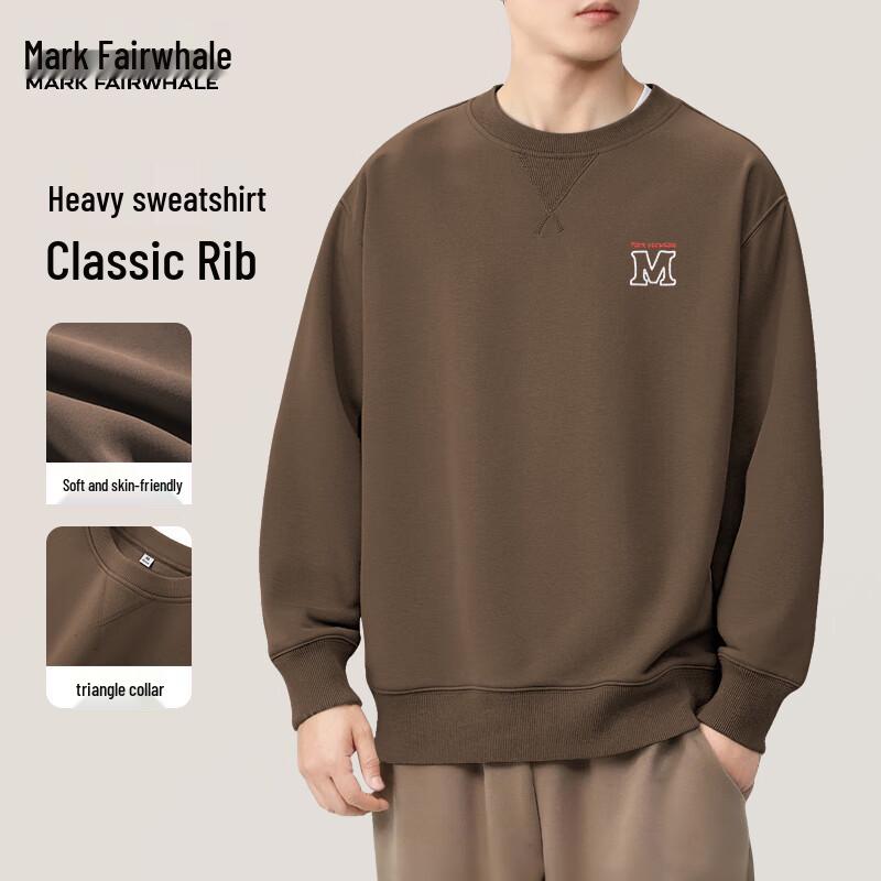 

Mark Fairwhale Men s Trendy Casual Round Neck Sweatshirt
