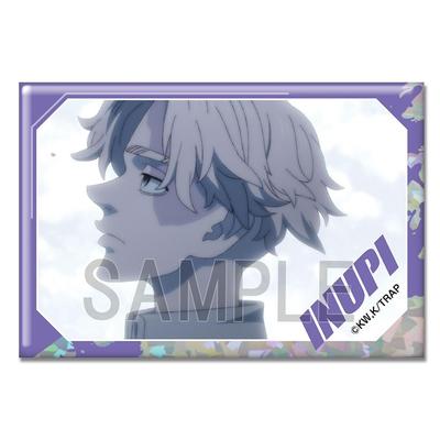 Tokyo Revengers Holograficzna przypinka puszkowa Wersja 4 Inui Seimune D HBAN-T005-m15