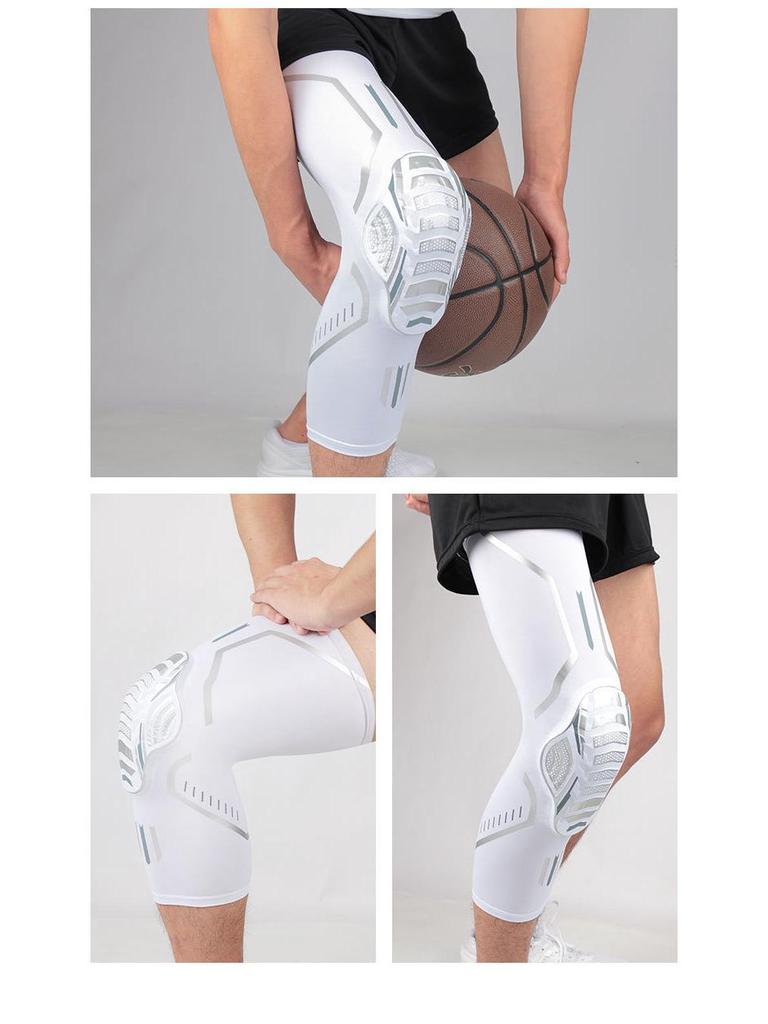 Non-Slip Honeycomb Sports Knee Pads: Warm, Protective Leg Sleeves for Men, Women, and Children in Basketball, Football, Mountaineering, and Cycling.