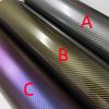 Carbon Fiber Vinyl Wrap Film Waterproof Car Stickers Rearview Mirror Car Center Console Laptop Skin Auto Motorcycle Accessories