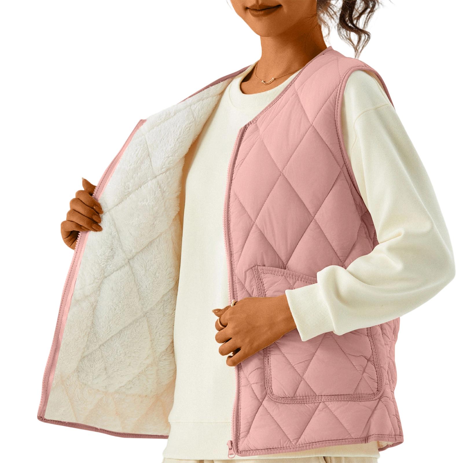 

Женская модная легкая куртка с воротником-стойкой, многоцветное пальто на молнии и пуговицах XL розовый