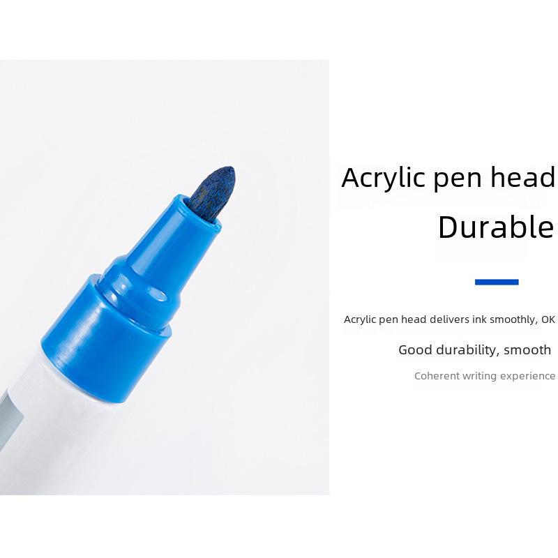 Waterproof Colored Metal Graffiti Marker: Non-Fading White Oily Paint Pen for DIY and Tire Repair