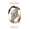 POEDAGAR Original Watch for Woman Waterproof Luminous Date Week Ladies Watch Stainless Steel Quartz Watches Female