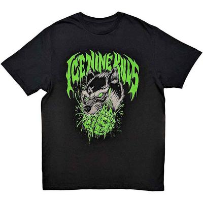 Ice Nine Kills Wolf T-Shirt Black New