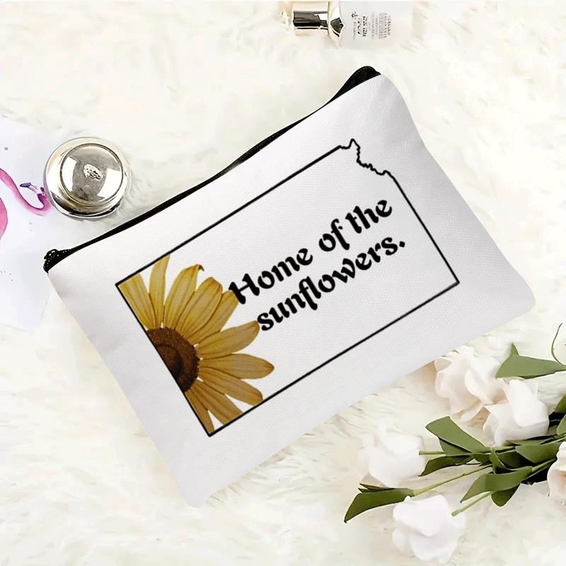 

A Small Cosmetic Pouch with a Zipper Ideal for Travel Gifts for Sisters and Friends Business Fitness Camping and for Daily Use