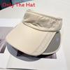 Sports Sun Hat With Printed Letters And Wide Brim Uv Protection For Women Outdoor Use