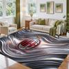 AC Milan Design Crystal Velvet Rug Soft Decorative Mat for Bedroom Entrance