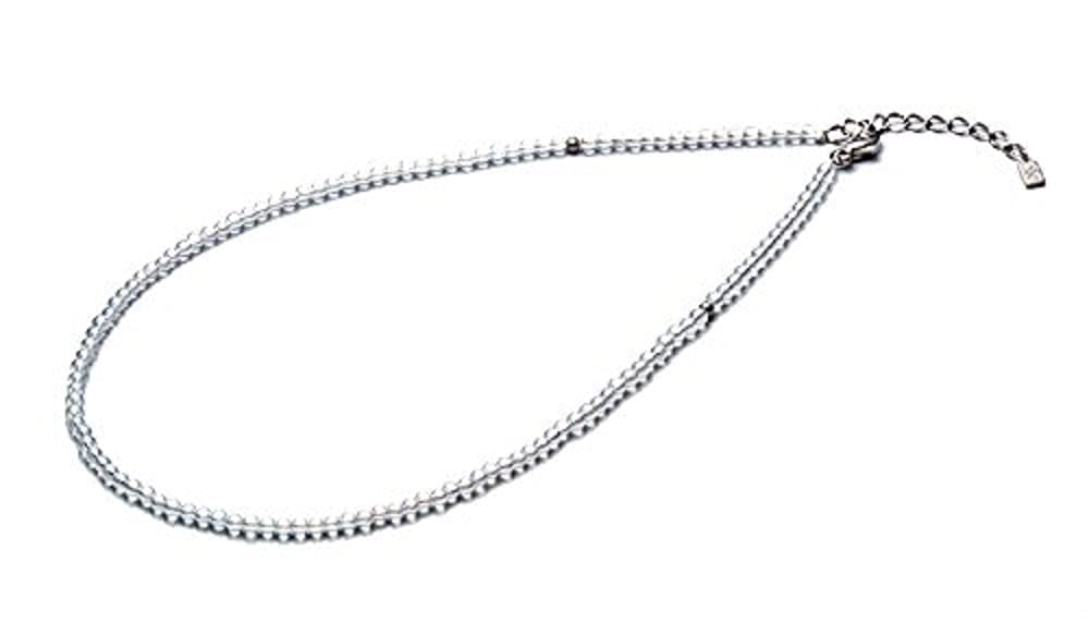 

Ожерелье Phiten с кристаллами из титана, ожерелье 50 см (3mm) (+5см регулятор)