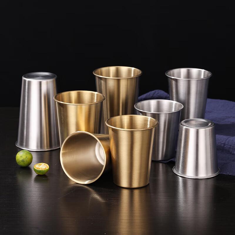 FATTBAO 304 Stainless Steel Single-Layer Drink Cup