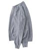 ANALOG MOOD Velour Refined Henley Neck Round Knit (Gray)