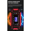 6A 12V Car Battery Charger Pulse Repair LCD Display Smart Fast Charge AGM Deep Cycle GEL Lead-Acid Charger for Auto Motorcycle