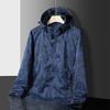 Mens Womens Lightweight Waterproof Windproof Hooded Outdoor Jacket Hiking Camping Cycling