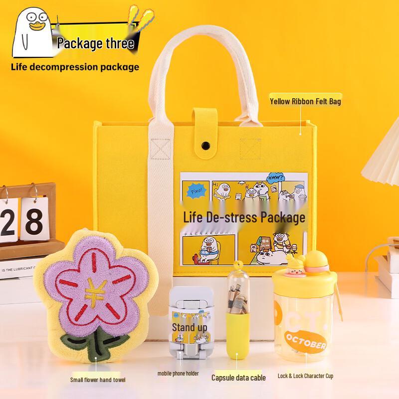 Corporate Wellness Water Bottle Gift Set