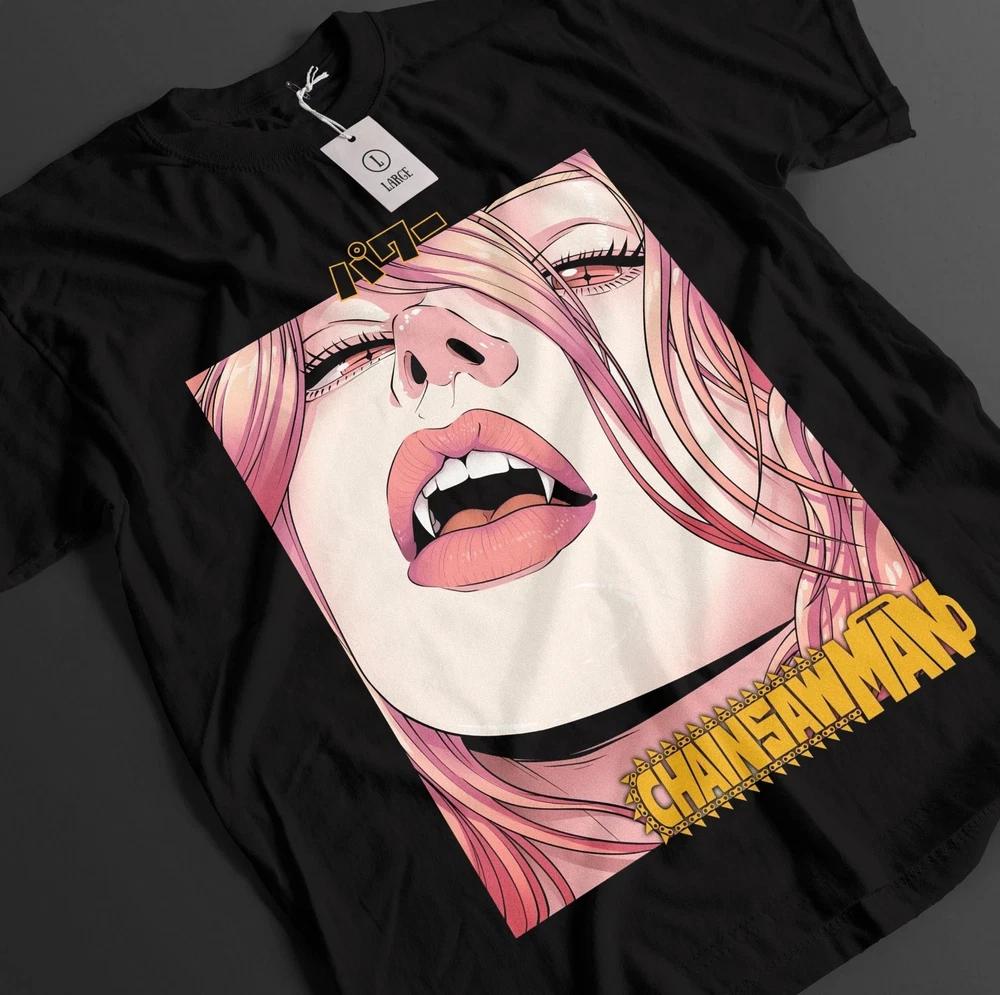 Chainsaw Unisex Shirt Power Tshirt Denji TShirt Aki Asa Anime S