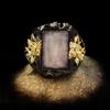 Sace Gems Gioielli con ciondoli Fedi nuziali con tormalina in stile corte nobile Anelli da cocktail eleganti femminili