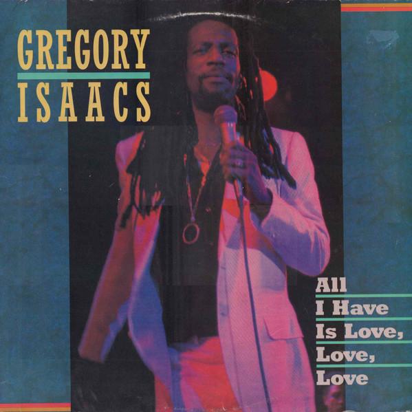 

LP Record GREGORY ISAACS All I Have Is Love Love Love TRDLP15586 Tads Record 1986 UK Reggae Ska Dub Used