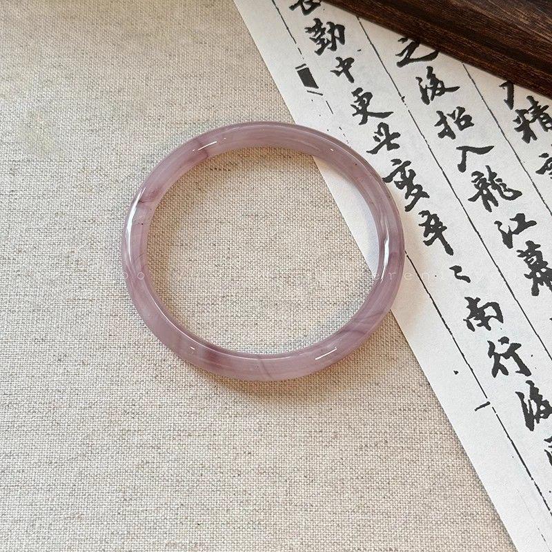 High-End Chinese Style Strawberry Crystal & Cat's Eye Beaded Bracelet for Hanfu