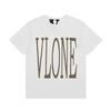 VLONE Summer Men's and Women's Back Print Monogram Big V Short Sleeve T-shirt Loose Fit