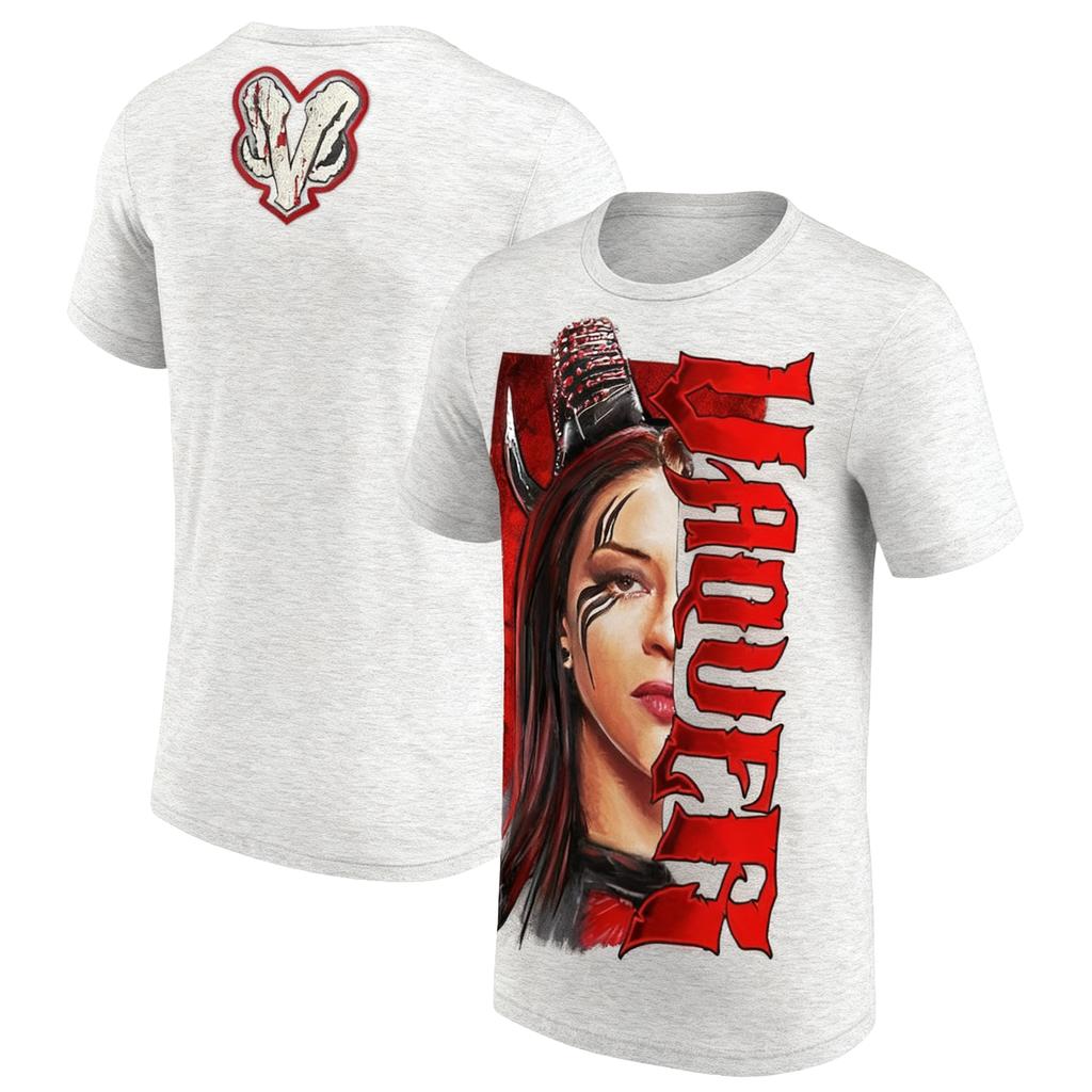 New Stephanie Vaquer Printed Fashionable Casual Men's Pure Cotton T-shirt Loose Comfortable High-quality Summer T-shirt Unisex