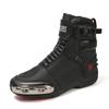 New Motorcycle Boots Men Leather Motos Breathable Anti Slip Wear-Resistant Riders Boots Motorbike Racing Ankle Length Shoes