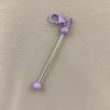 1PC Beadable Keychain Bars Metal Beaded Keyring Lobster Claw Clasp DIY Car Keychain Bag Decor For Jewelry Making