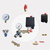 8pcs strong air pumps Accessories Pressure Gauge easy installs Valves for Repair
